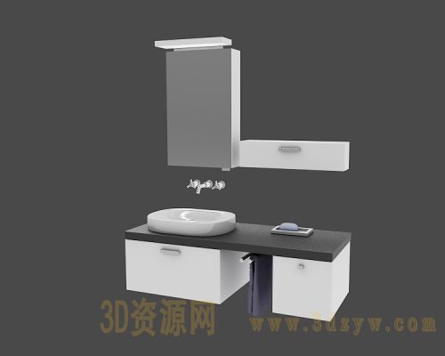 洗手台3D模型