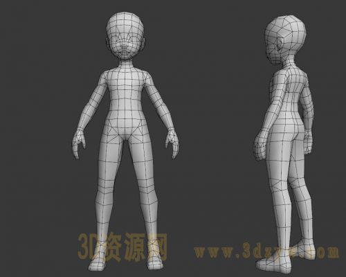 小男孩裸模