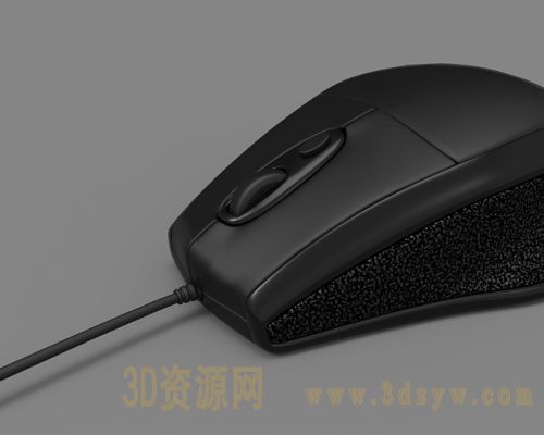 maya鼠标3D模型