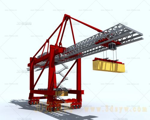 四款港口集装箱起重机 运输机 码头货运起重机